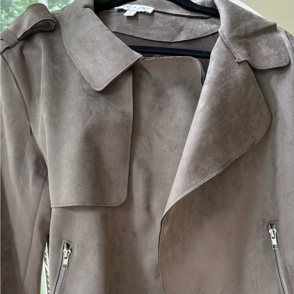 She+Sky faux suede jacket